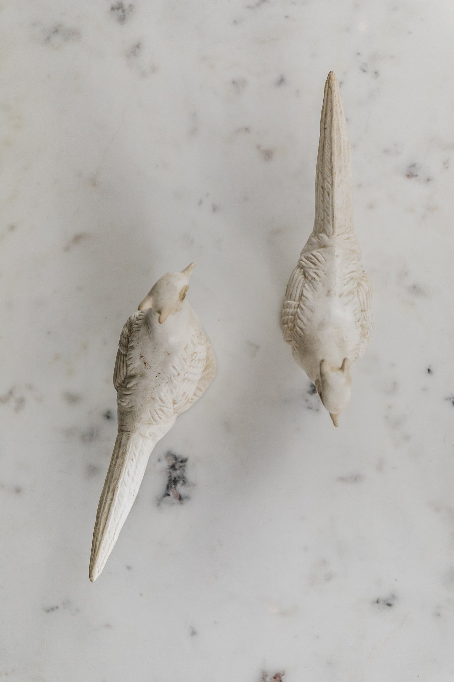 Pair of Pheasant Sculptures