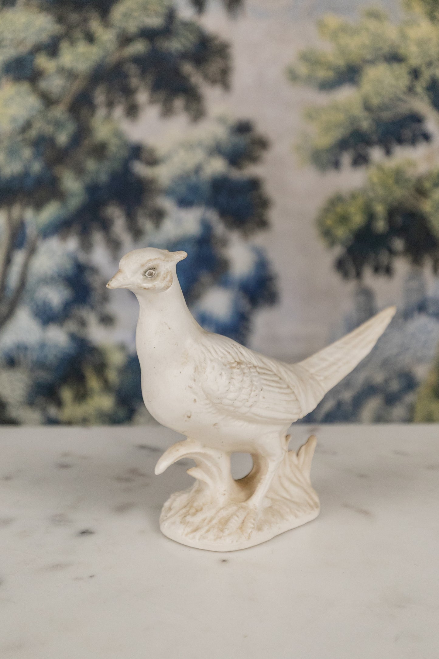 Pair of Pheasant Sculptures