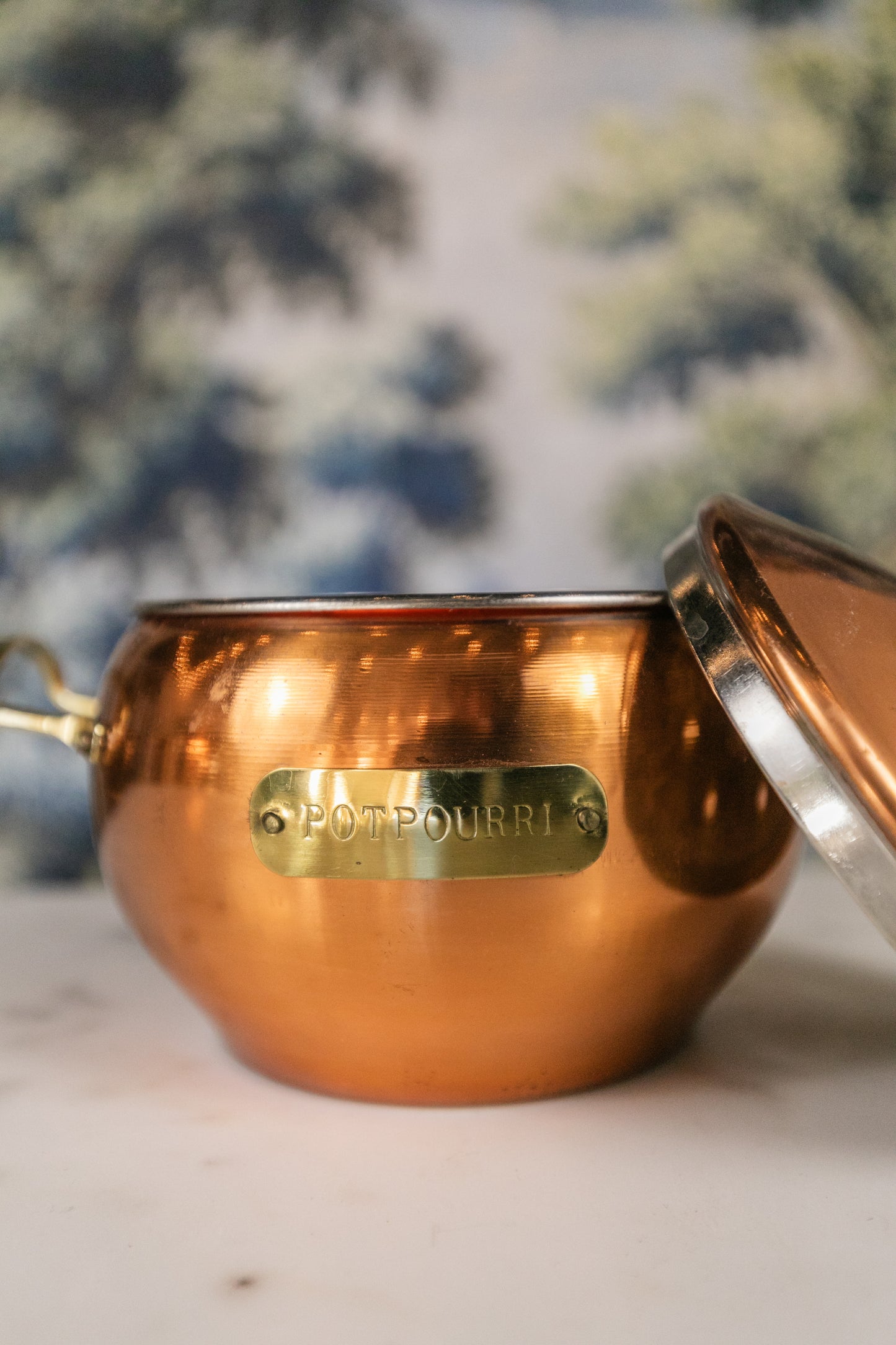 Copper Potpourri Bowl