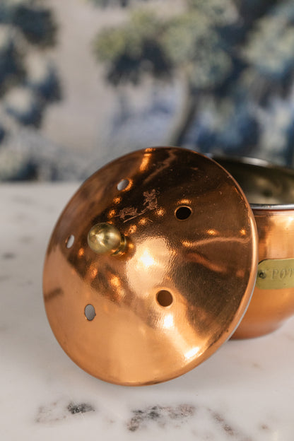 Copper Potpourri Bowl