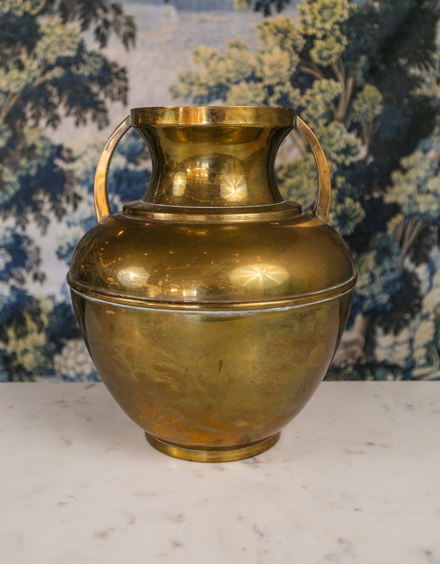 Large Brass Vase