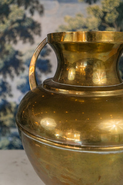 Large Brass Vase