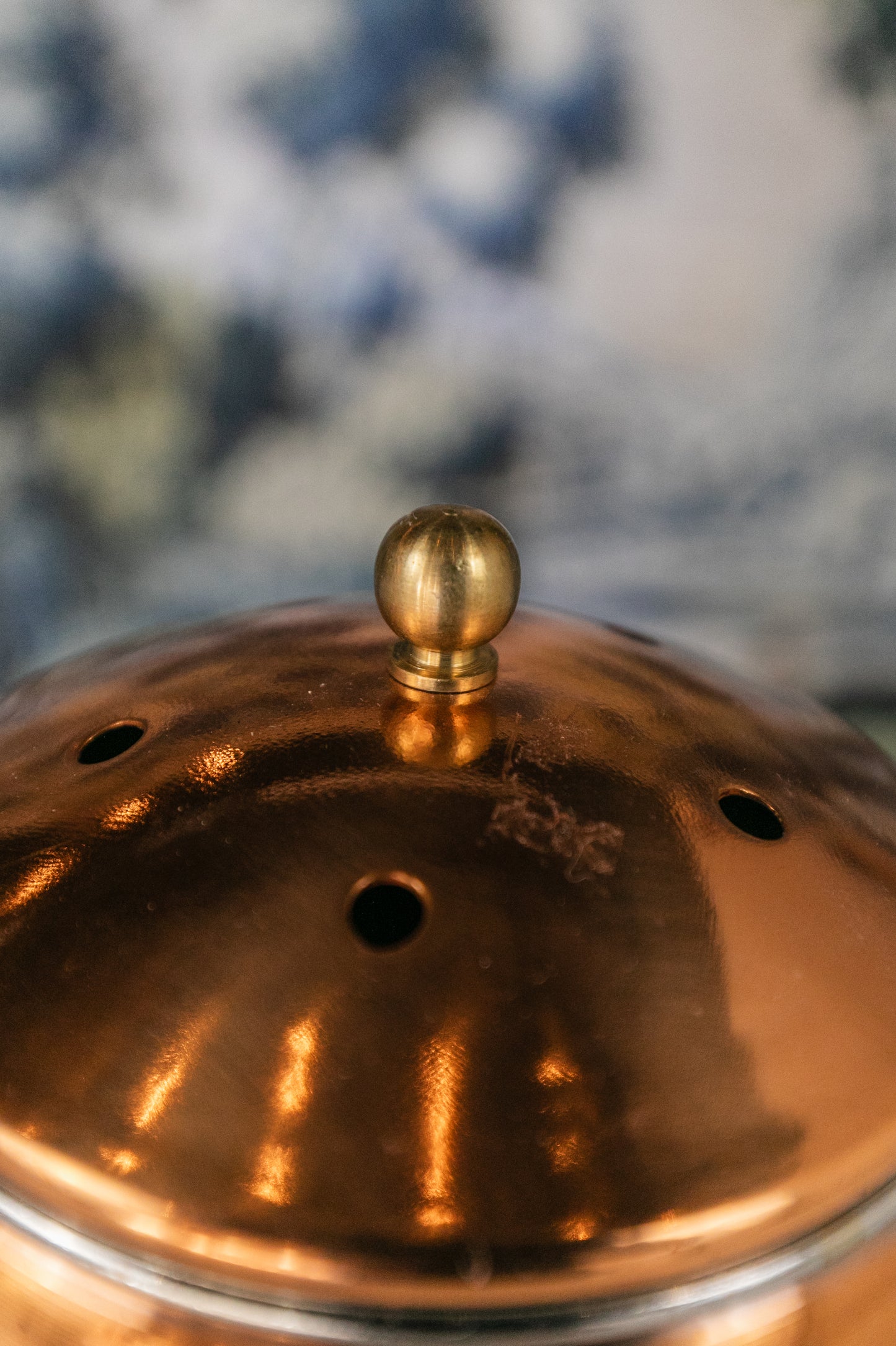 Copper Potpourri Bowl