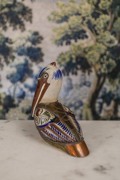Tonala Brass Pelican