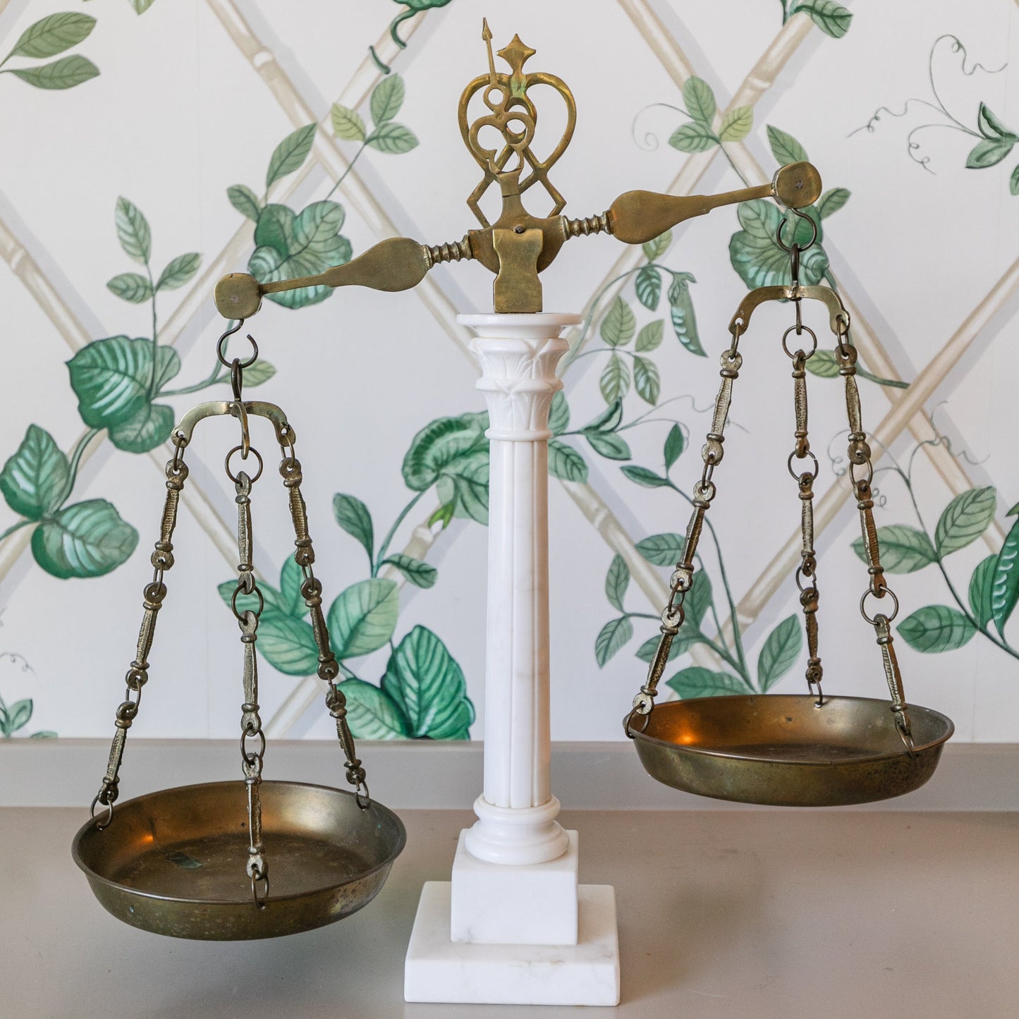 Marble & Brass Scale