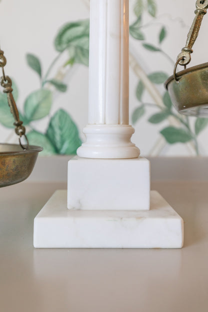 Marble & Brass Scale