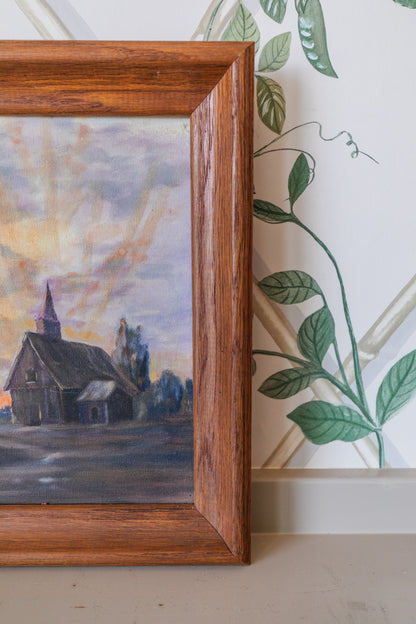 Morning Chapel Painting