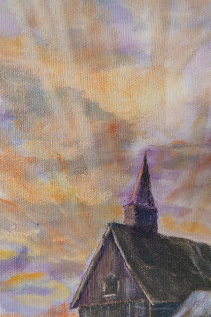 Morning Chapel Painting