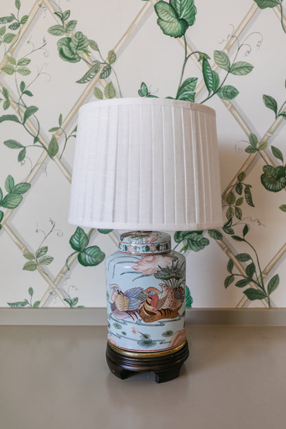 Handpainted Duck Lamp