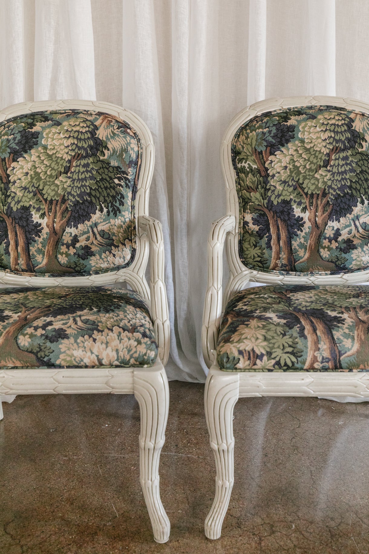 Pair of Vintage Chairs in Forest