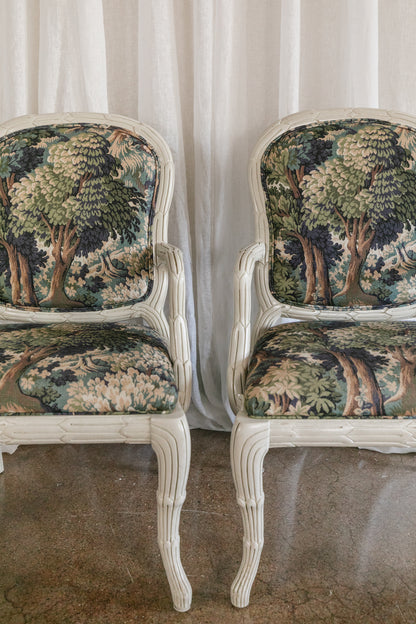 Pair of Vintage Chairs in Forest