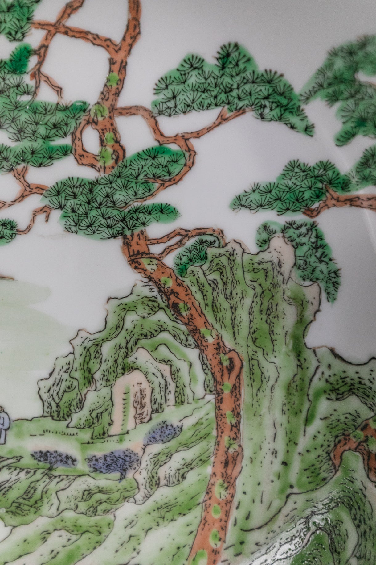 Large Japanese Metal Bowl