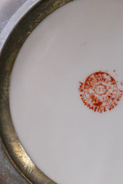 Large Japanese Metal Bowl