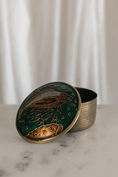 Brass Trinket Box