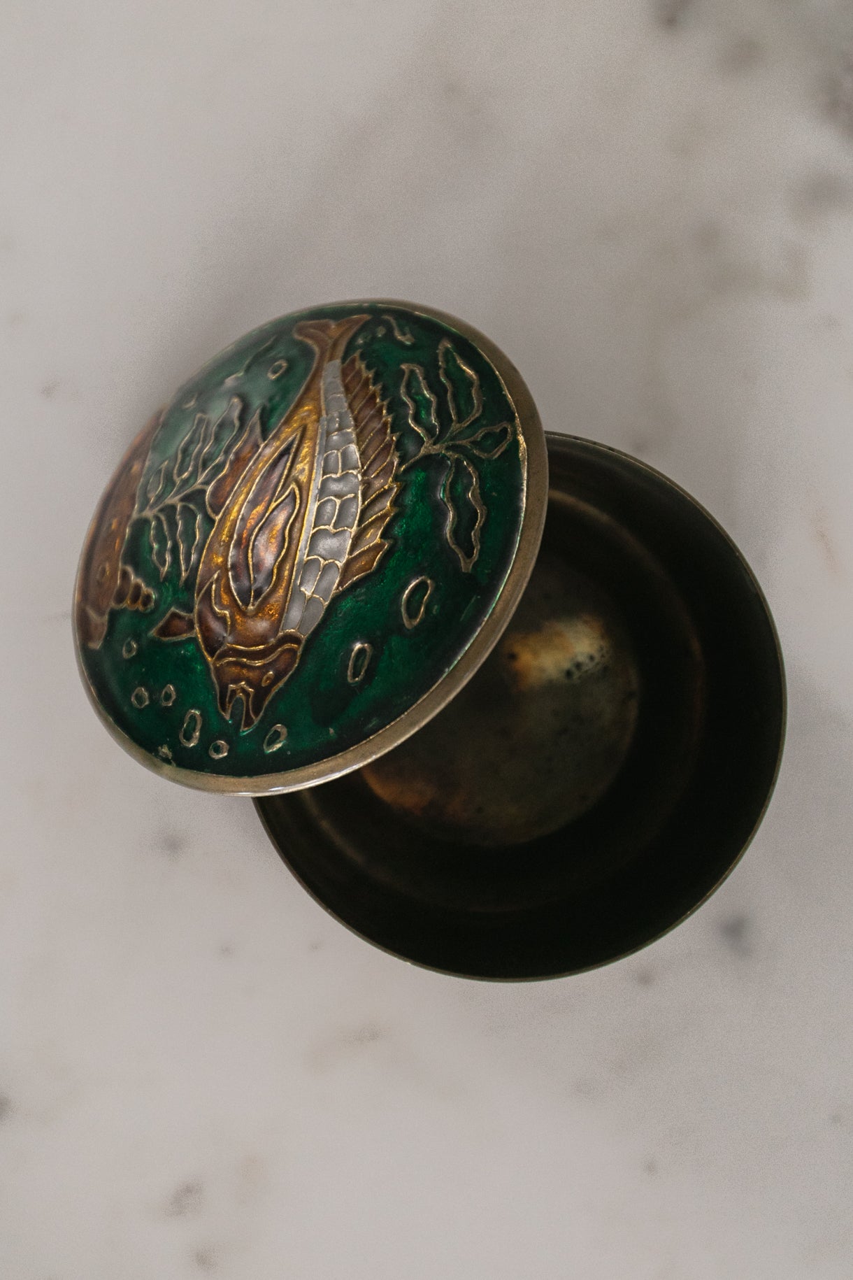 Brass Trinket Box