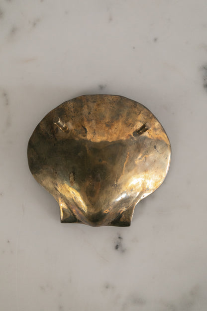 Brass Shell Dish