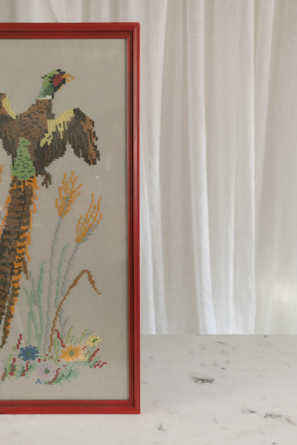 Pheasant Cross Stitch