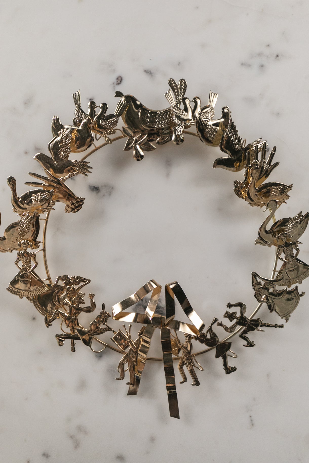 Vintage Metal Wreath