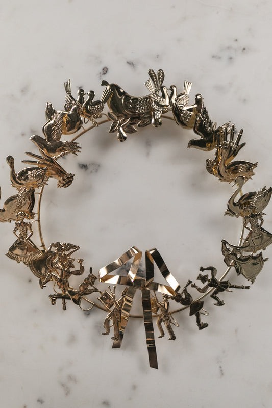 Vintage Metal Wreath