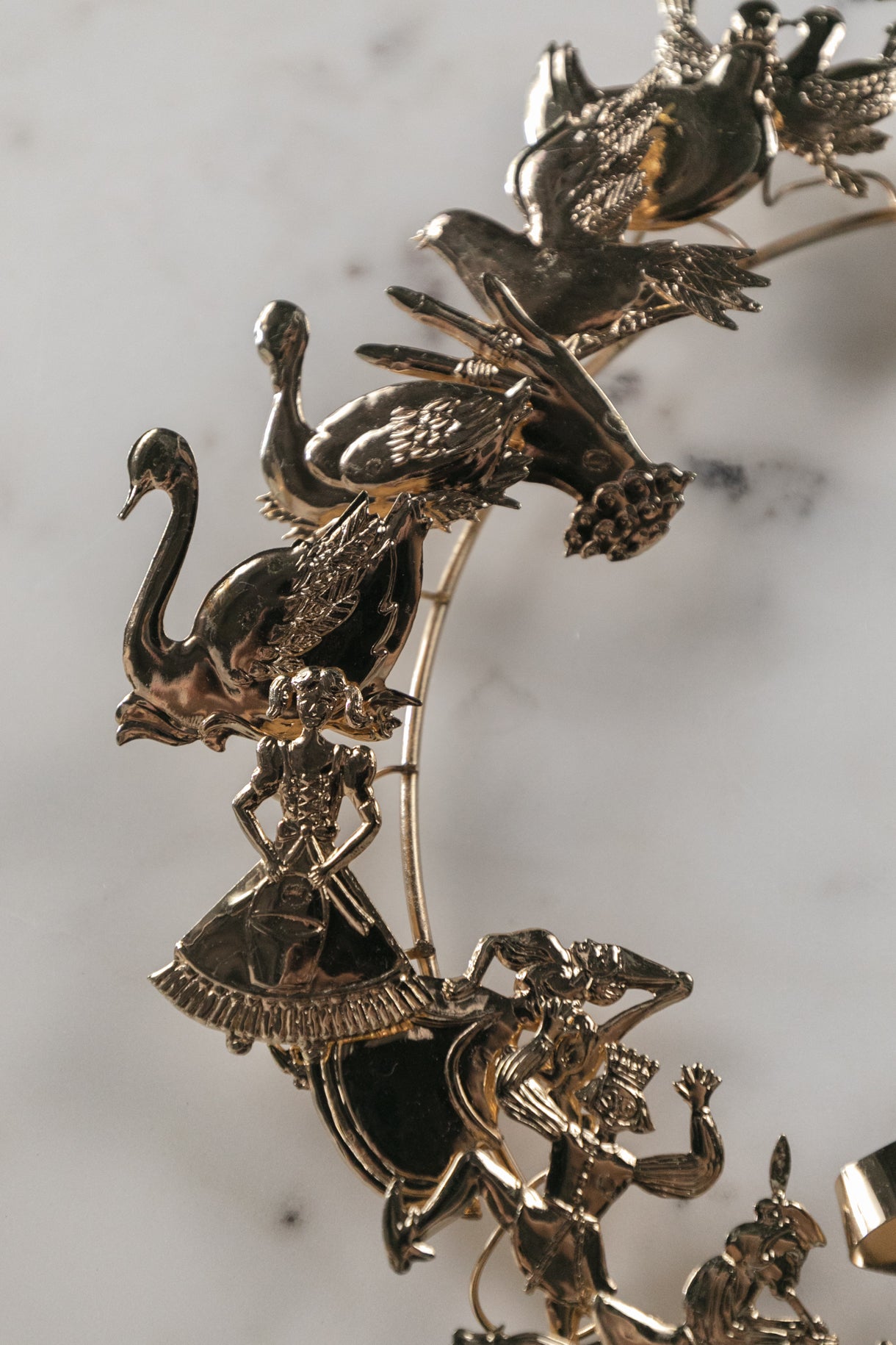 Vintage Metal Wreath