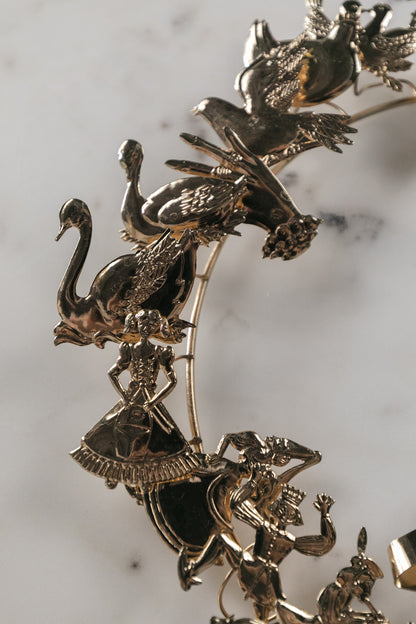 Vintage Metal Wreath