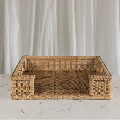 Straworth+MarilynxDesign Rattan Tray