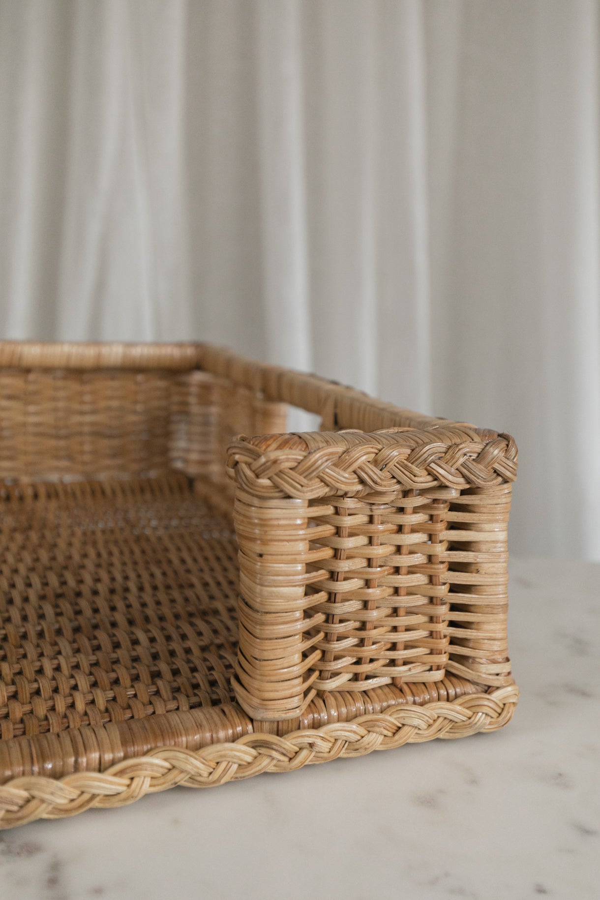 Straworth+MarilynxDesign Rattan Tray