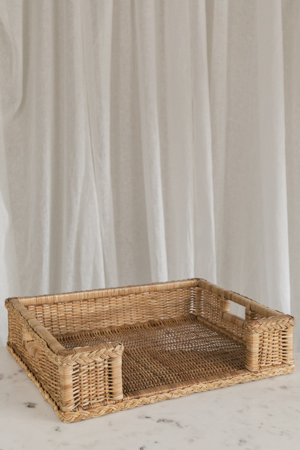 Straworth+MarilynxDesign Rattan Tray