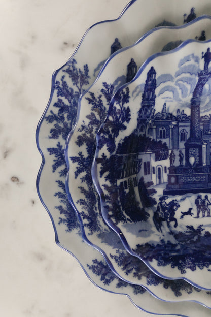 Ironstone Blue & White Dinnerware