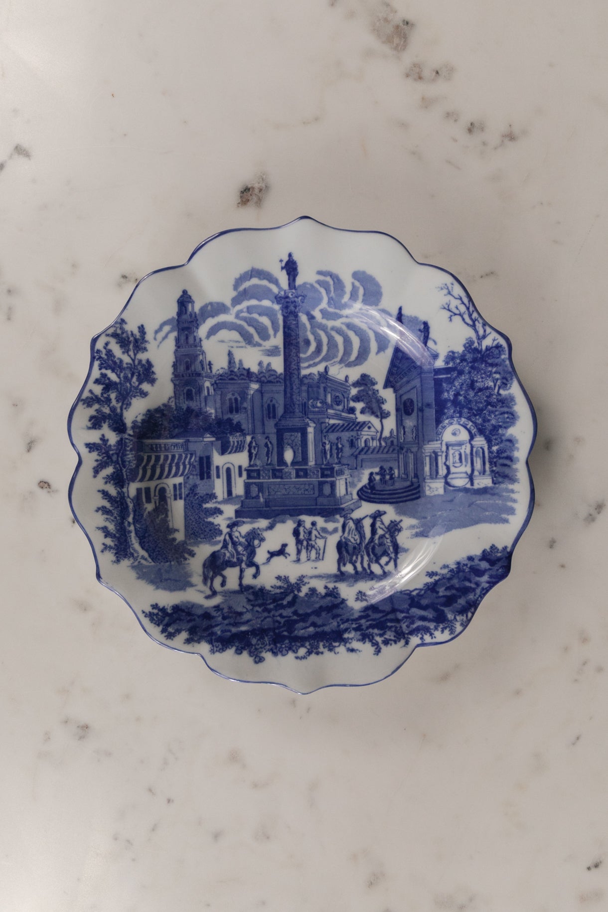 Ironstone Blue & White Dinnerware