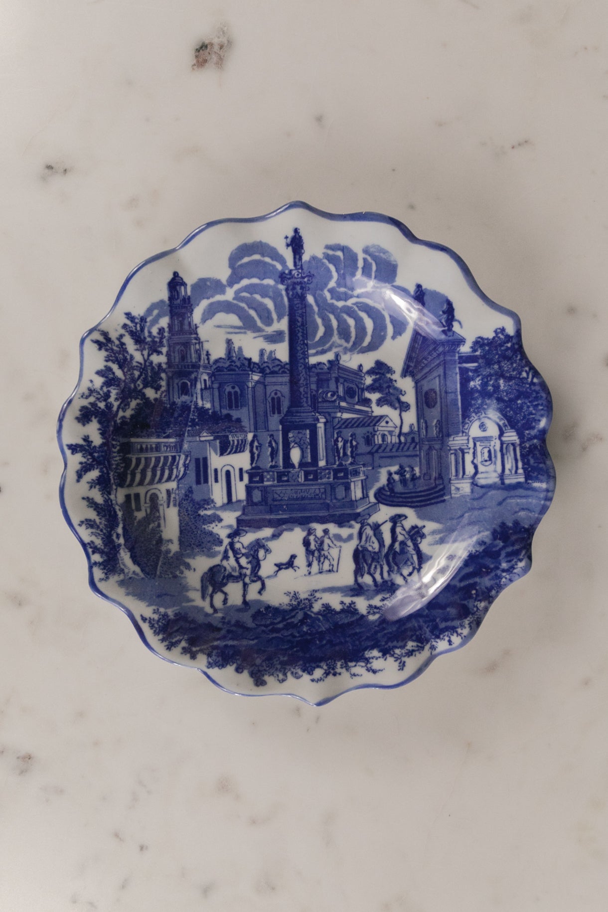 Ironstone Blue & White Dinnerware