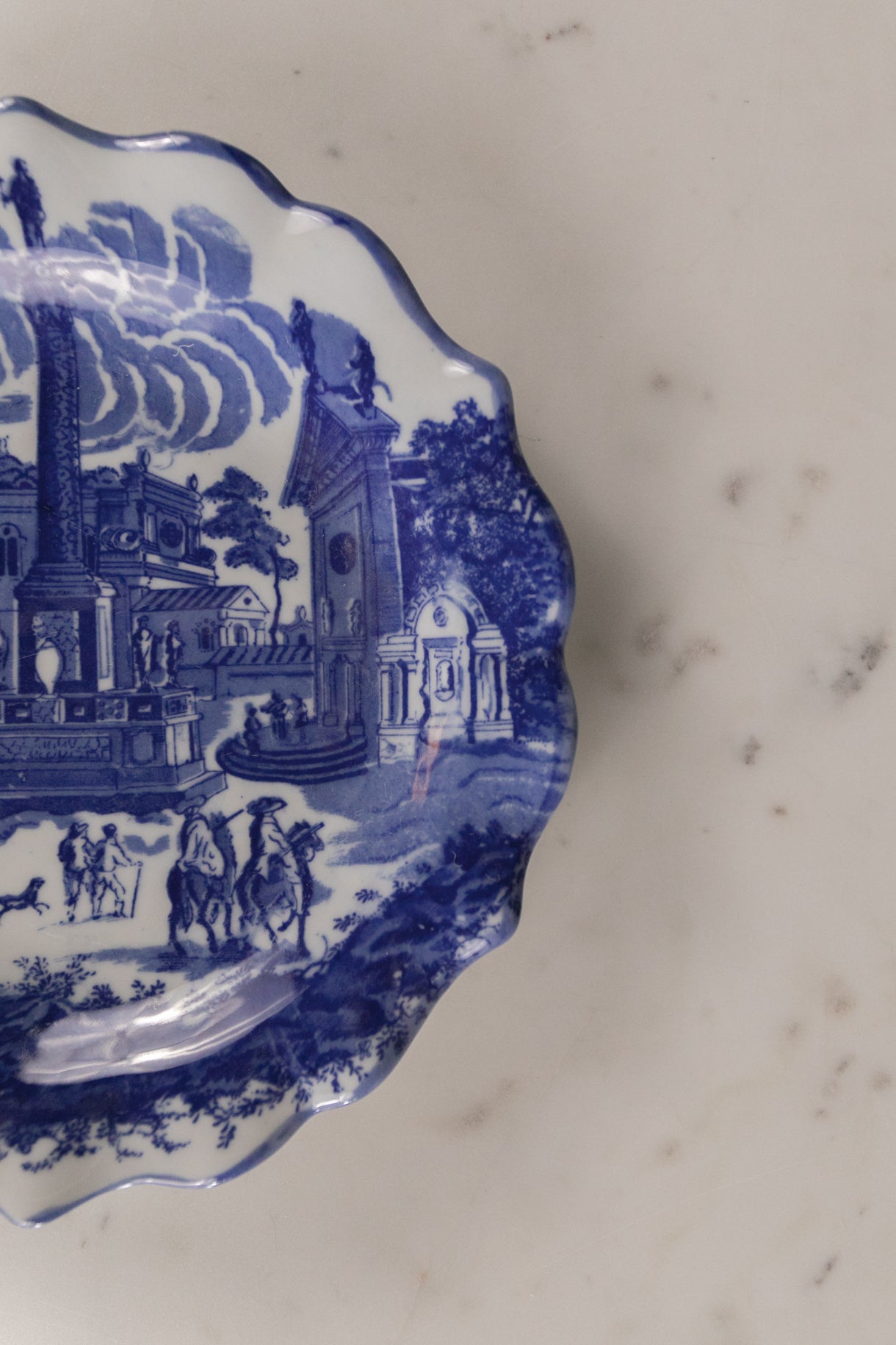 Ironstone Blue & White Dinnerware