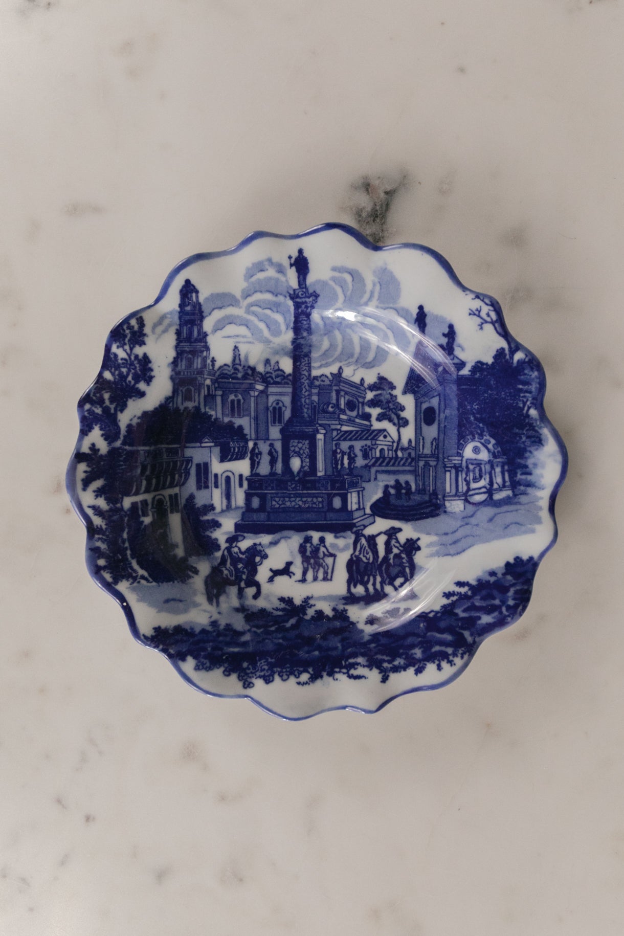 Ironstone Blue & White Dinnerware