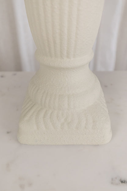 Plaster Lamp, Green + Blue Shade