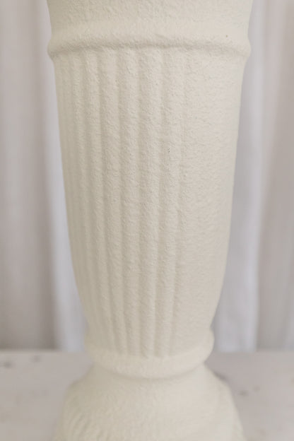 Plaster Lamp, Green + Blue Shade