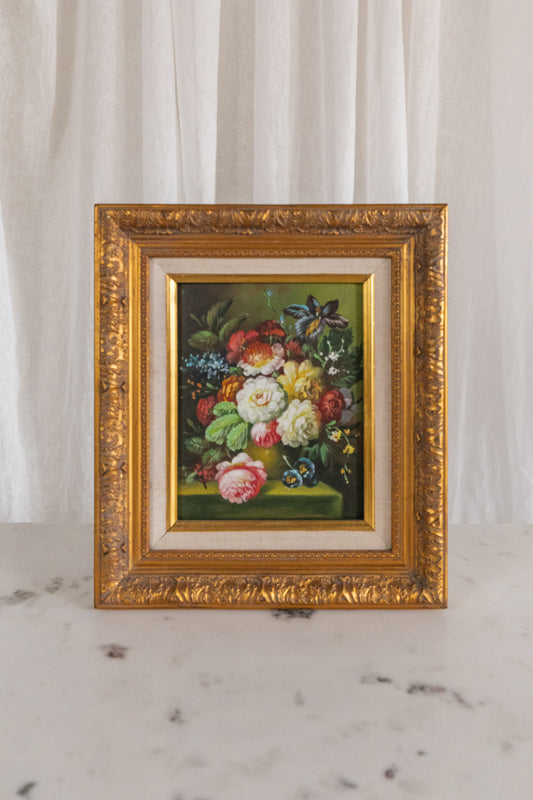 Framed Fleurs Original