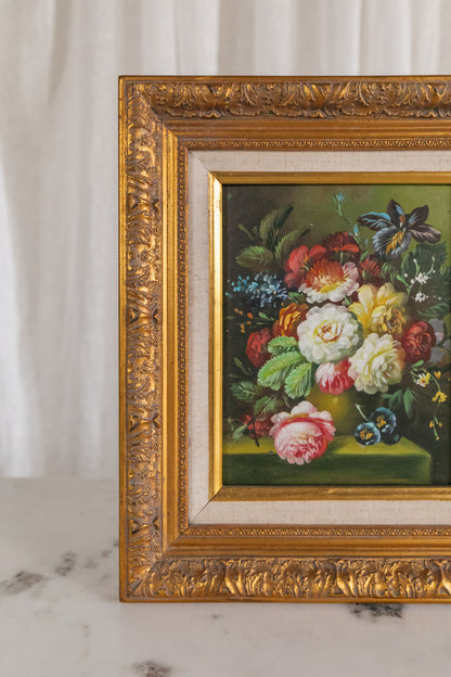 Framed Fleurs Original
