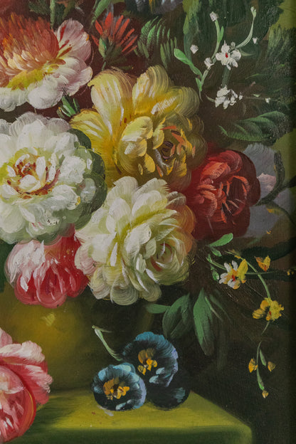 Framed Fleurs Original