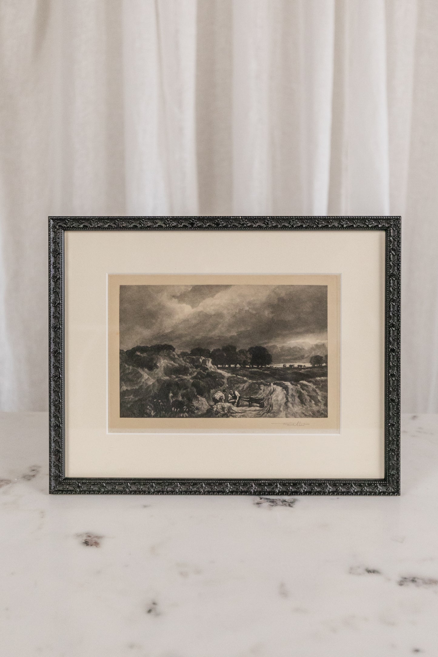 Frank Short Framed Engraving