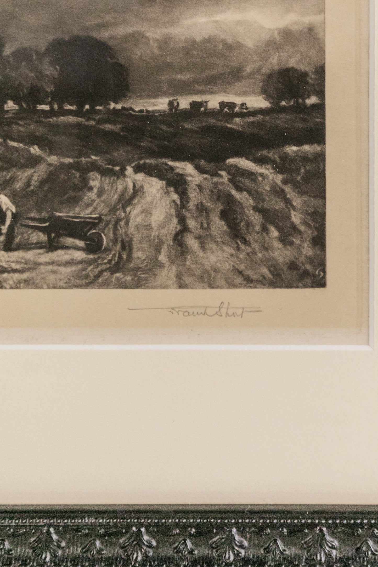 Frank Short Framed Engraving