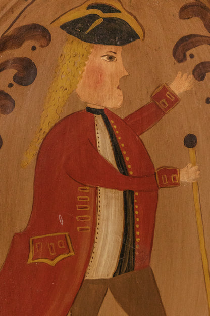 Painted English Redcoat Tin