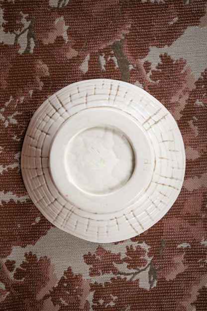 Cream Pottery Bowl