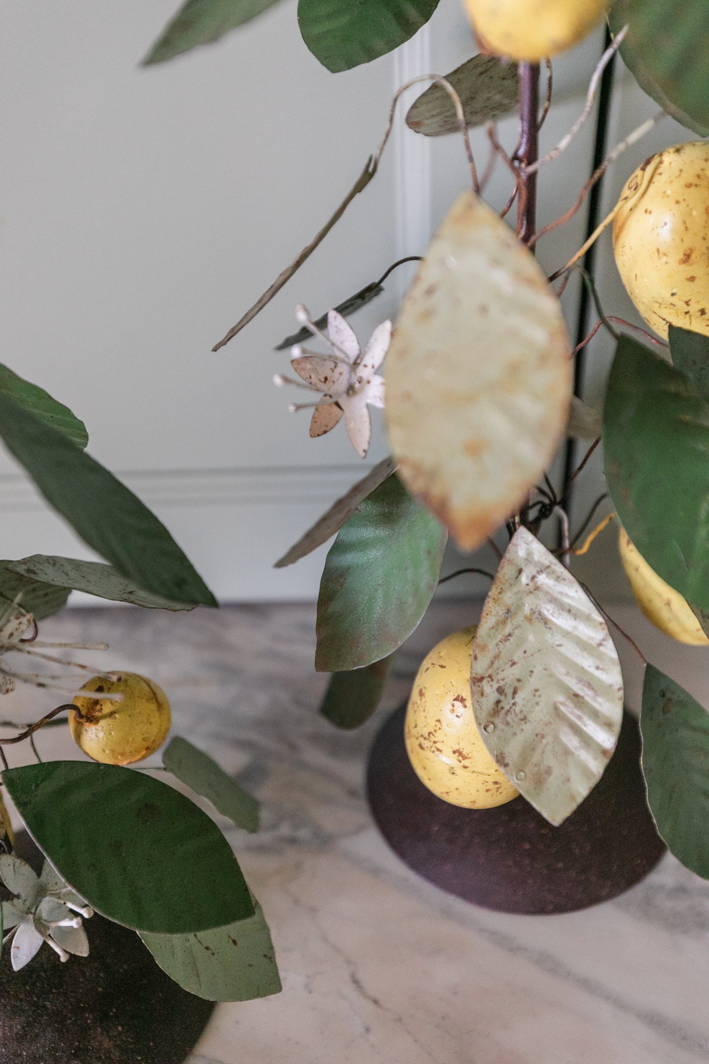 Lemon Taper Holder, Set of 2