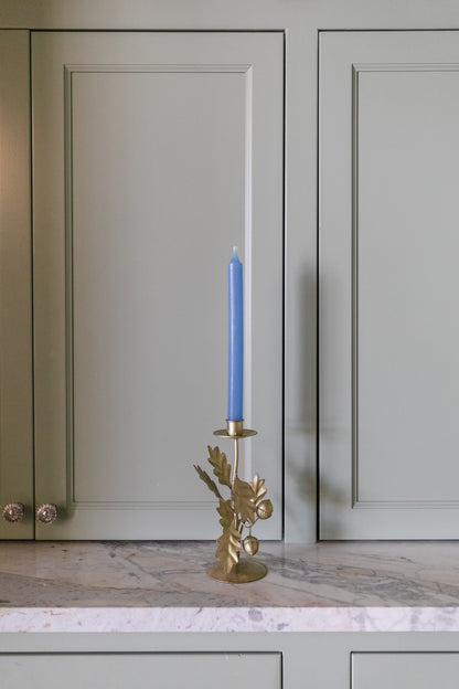 Leaf & Acorn Taper Holder