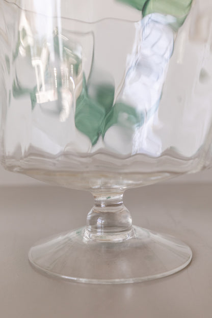 Glass Footed Bowl