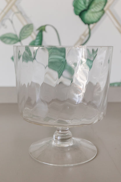 Glass Footed Bowl
