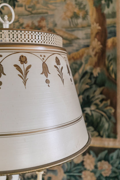 French Bouillotte Tole Lamp