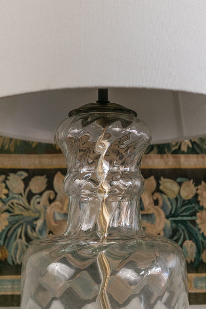 Vintage Glass Lamp