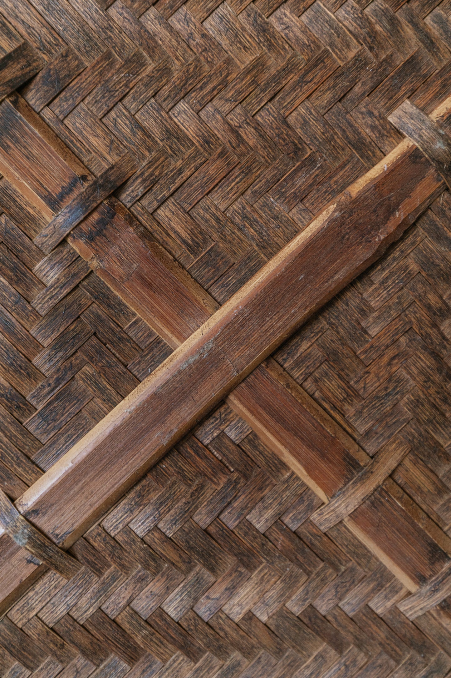 Shallow Woven Basket