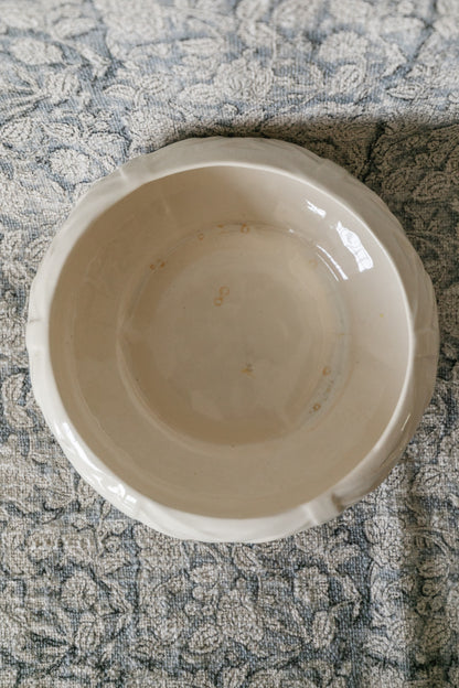 Shallow Cream McCoy Bowl